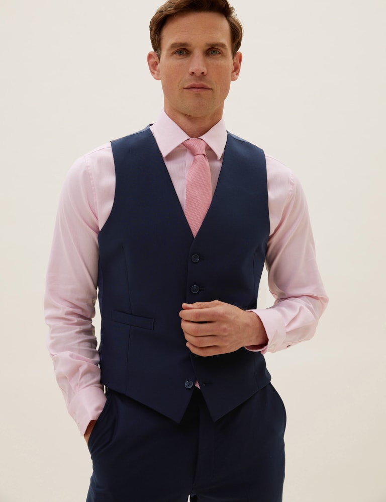 The Ultimate Navy Slim Fit 3 Piece Suit 2 of 8