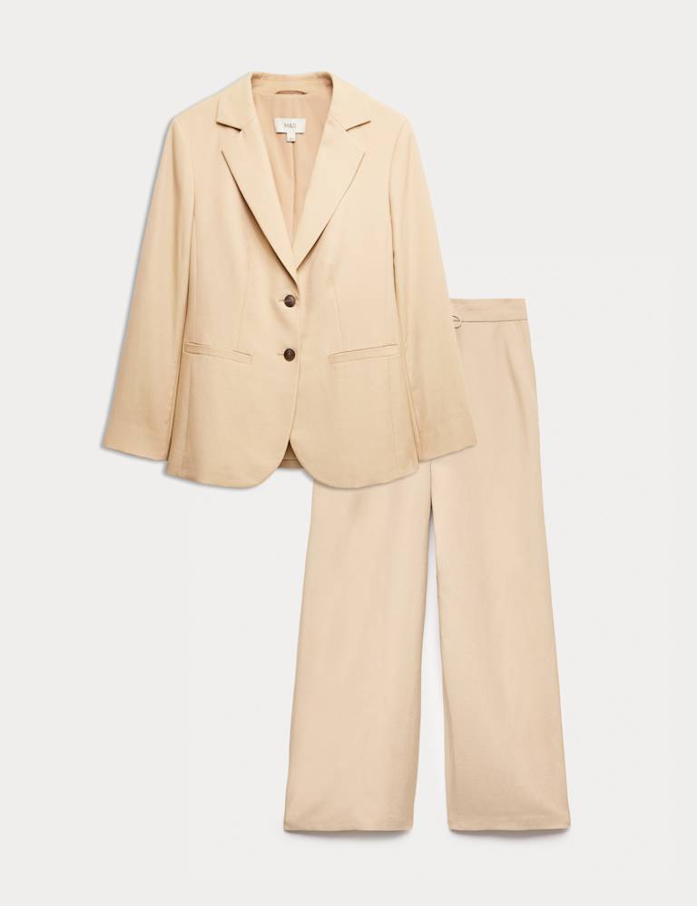 Rayon Blazer & Trouser Set 2 of 5