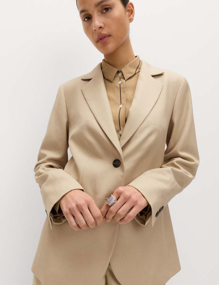 Rayon Blazer & Trouser Set 3 of 5