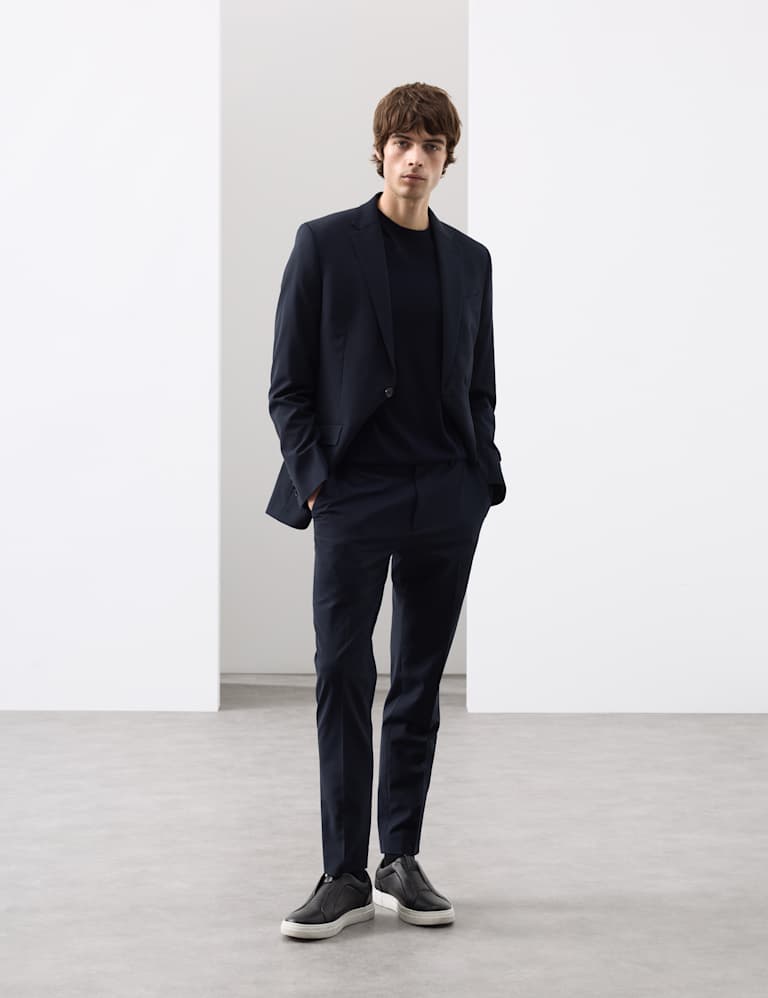 2 Piece Slim Fit Performance Stretch Suit 1 of 7