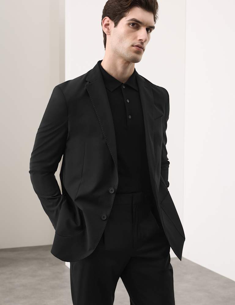 2 Piece Tailored Fit Performance Packable Suit 1 of 6