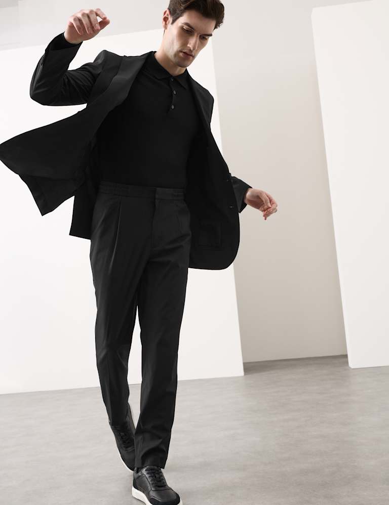 2 Piece Tailored Fit Performance Packable Suit 6 of 6