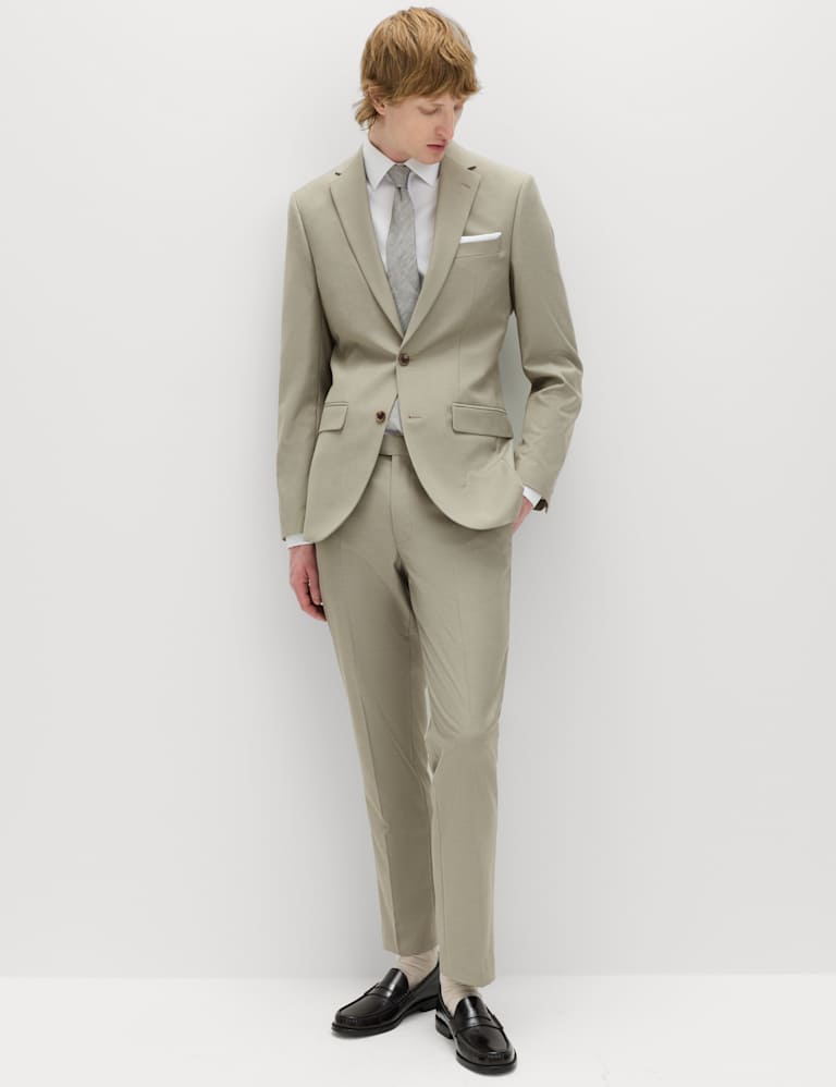 2 Piece Slim Fit Stretch Suit 1 of 6
