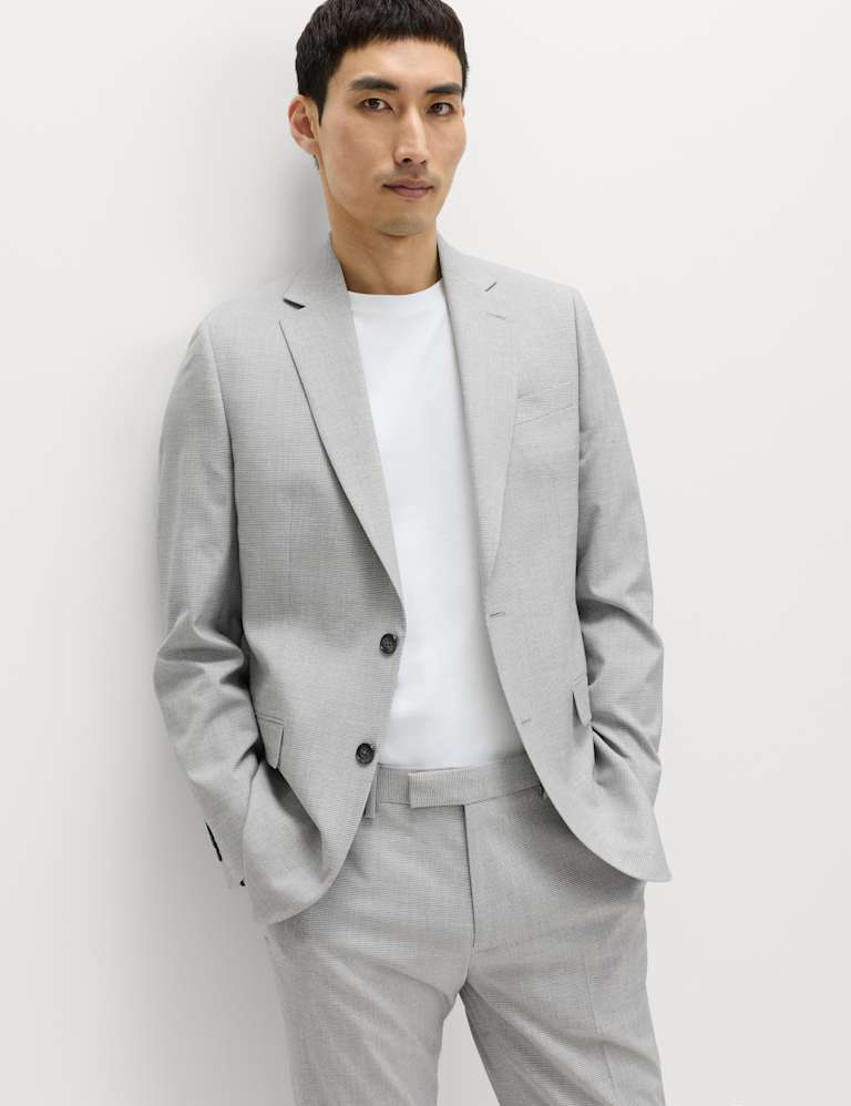 2 Piece Tailored Fit Stretch Suit 1 of 6