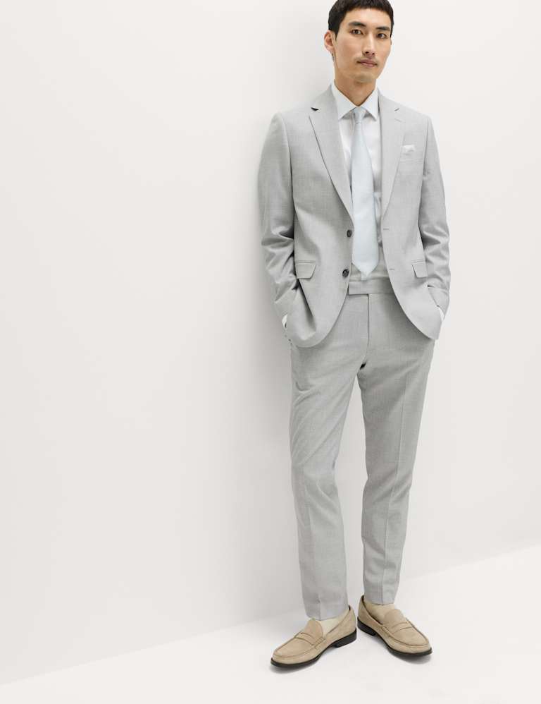 2 Piece Tailored Fit Stretch Suit 6 of 6