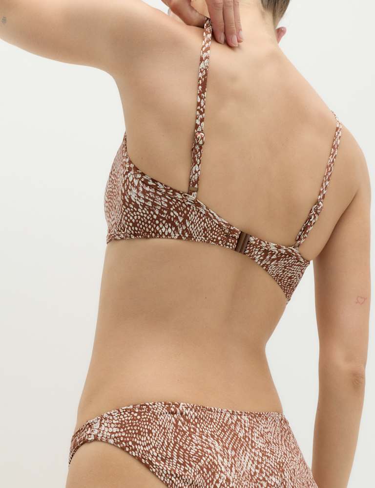 Printed Plunge Bikini Set 4 of 6