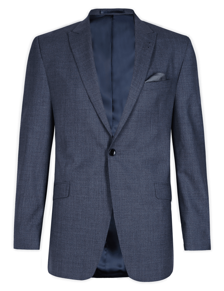 Blue Slim Fit Suit 2 of 8