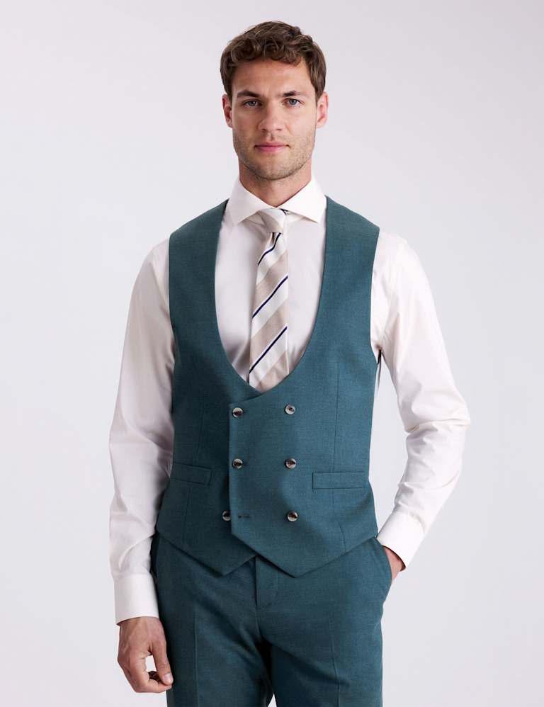 3 Piece Tailored Fit Flannel Suit 2 of 6