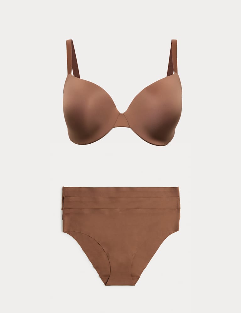 Body Invisibles™ Wired Demi Cup Bra Set F+ 2 of 6