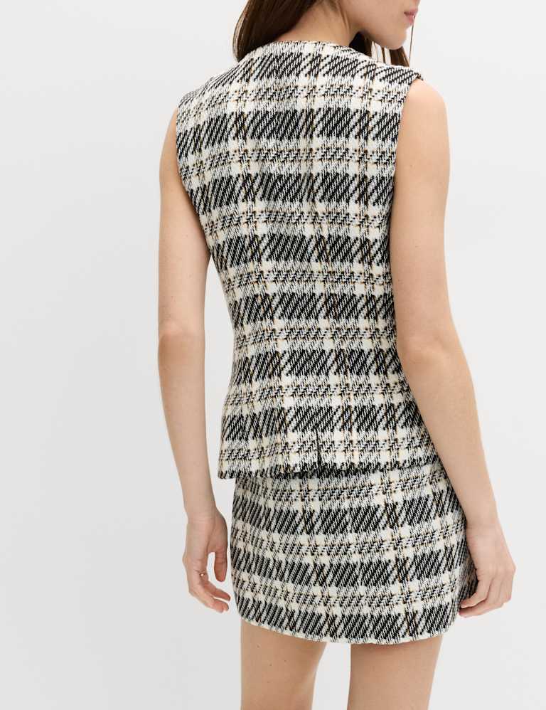 Check Waistcoat & Skirt Set 6 of 6