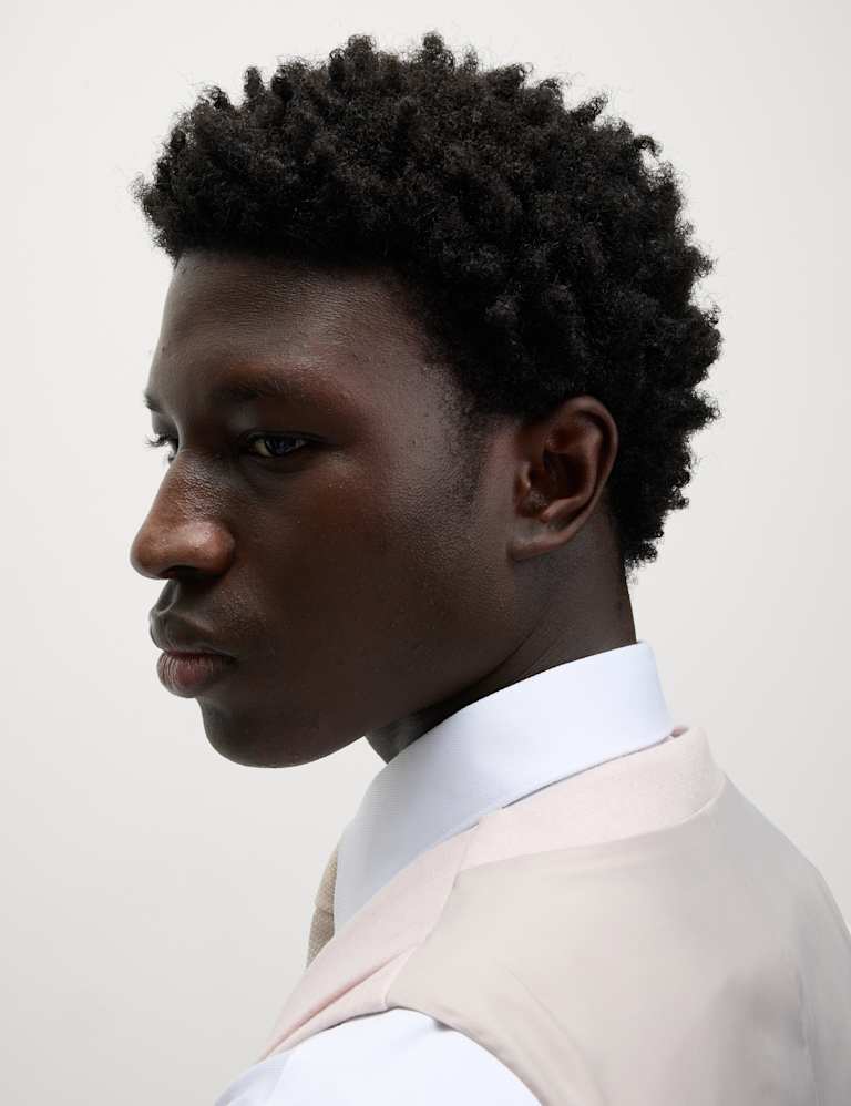 3 Piece Tailored Fit Wool Rich Tweed Suit 5 of 6