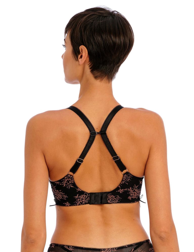 Offbeat Decadence Wired Side Support Bra Set 3 of 5