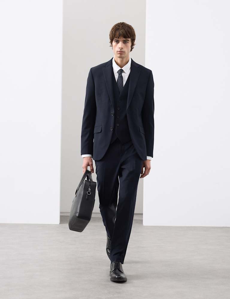 3 Piece Slim Fit Performance Stretch Suit 4 of 6