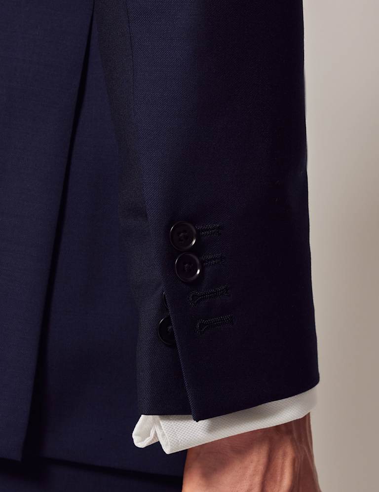 Slim Fit Pure Wool Twill Suit 7 of 8