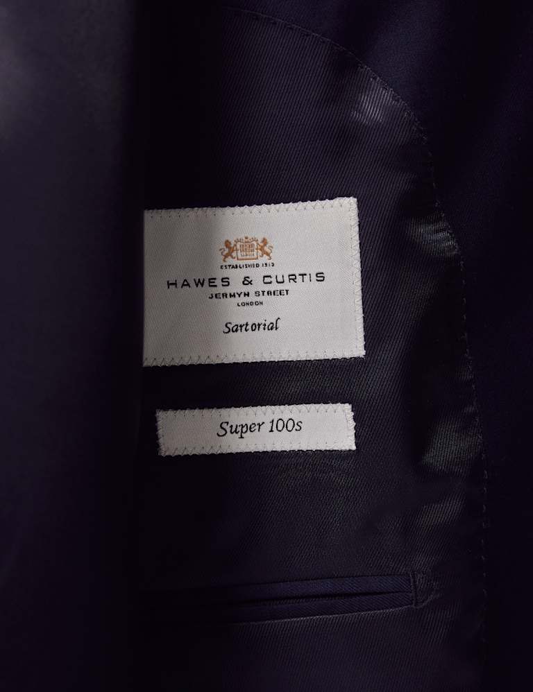 Slim Fit Pure Wool Twill Suit 8 of 8