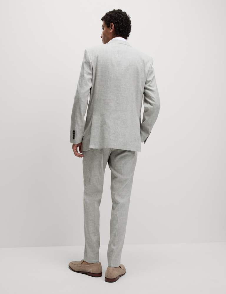 Tailored Fit Italian Performance Linen Suit 3 of 6