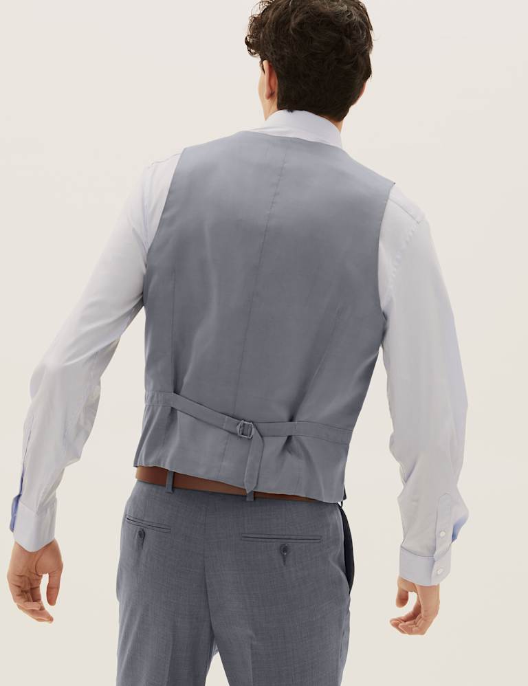 Grey Slim Fit 3 Piece Suit 3 of 7