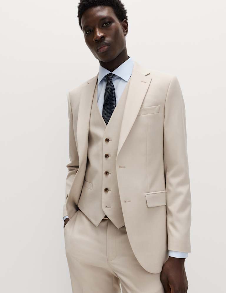 3 Piece Slim Fit Stretch Ultimate Suit 1 of 6