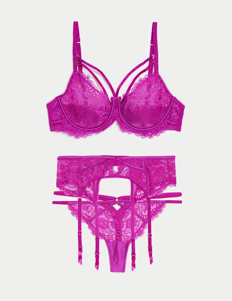 Blanca Lace Suspender Set 2 of 5