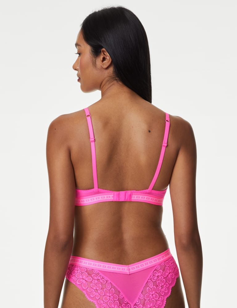 Cleo Wired Plunge Bra Set A-E 4 of 6