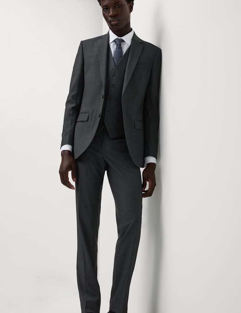 3 Piece Slim Fit Stretch Suit 4 of 7