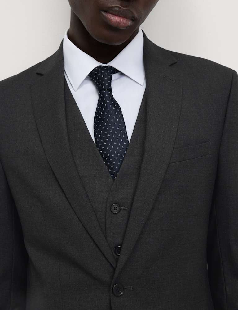 3 Piece Slim Fit Stretch Suit 5 of 7