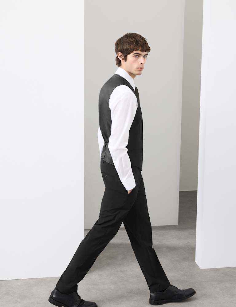 3 Piece Tailored Fit Performance Suit 5 of 6