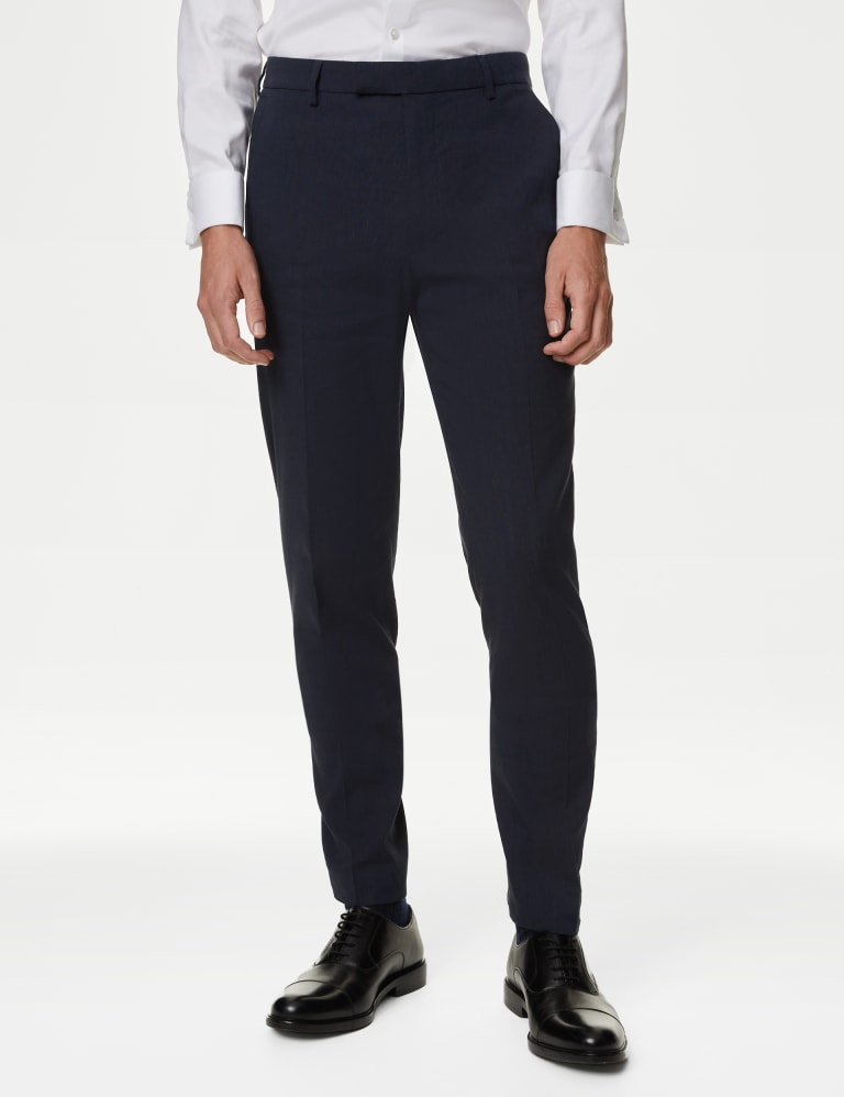 Tailored Fit Italian Linen Miracle™ Suit 4 of 6