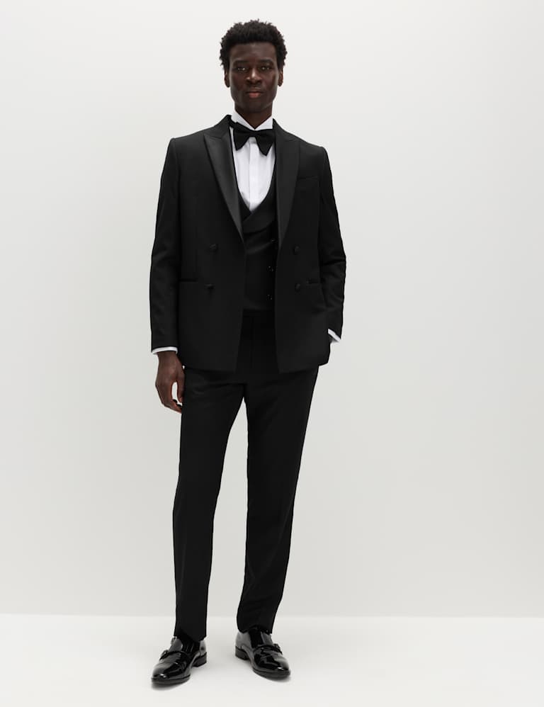 2 Piece Slim Fit Double Breasted Tuxedo Suit 6 of 6