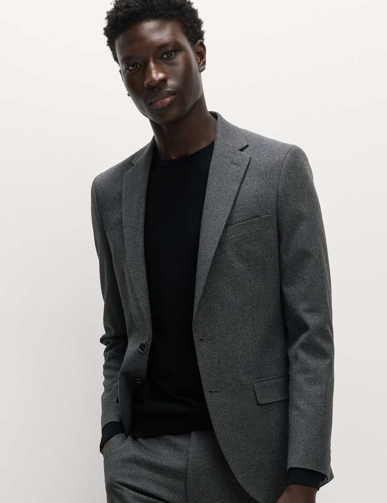 2 Piece Slim Fit Puppytooth Suit 1 of 6