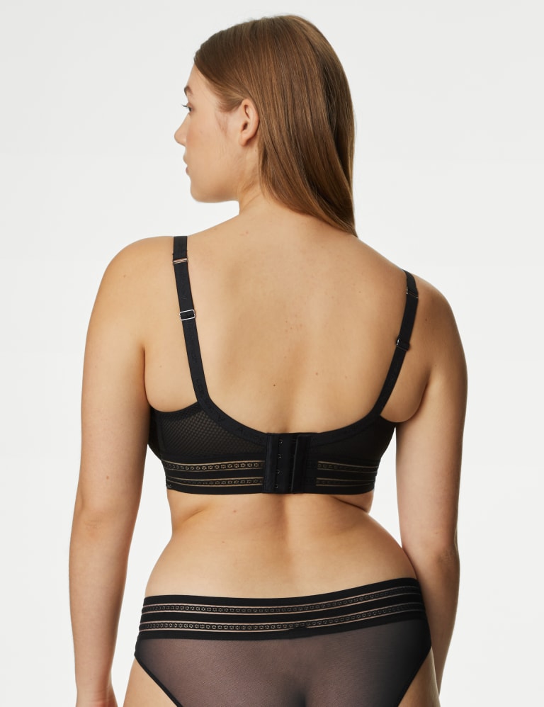 Marseilles Lace Wired Minimiser Bra Set C-G 4 of 6