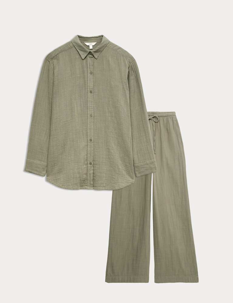 Beach Shirt & Trousers Set 2 of 6