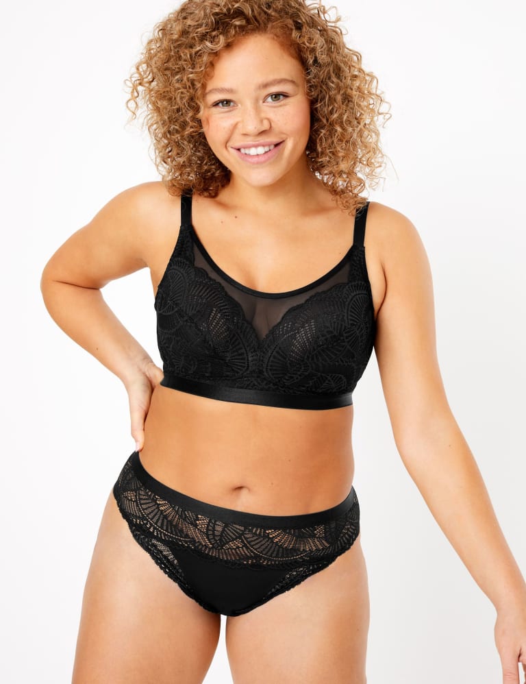 Lace Non-Padded Set with DD+ Bralet 1 of 1