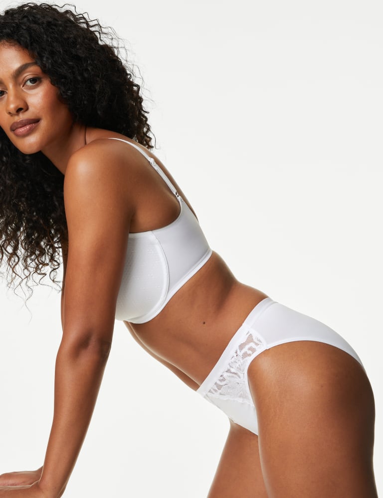 Wild Blooms Minimiser Full Cup Bra Set C-H 1 of 1