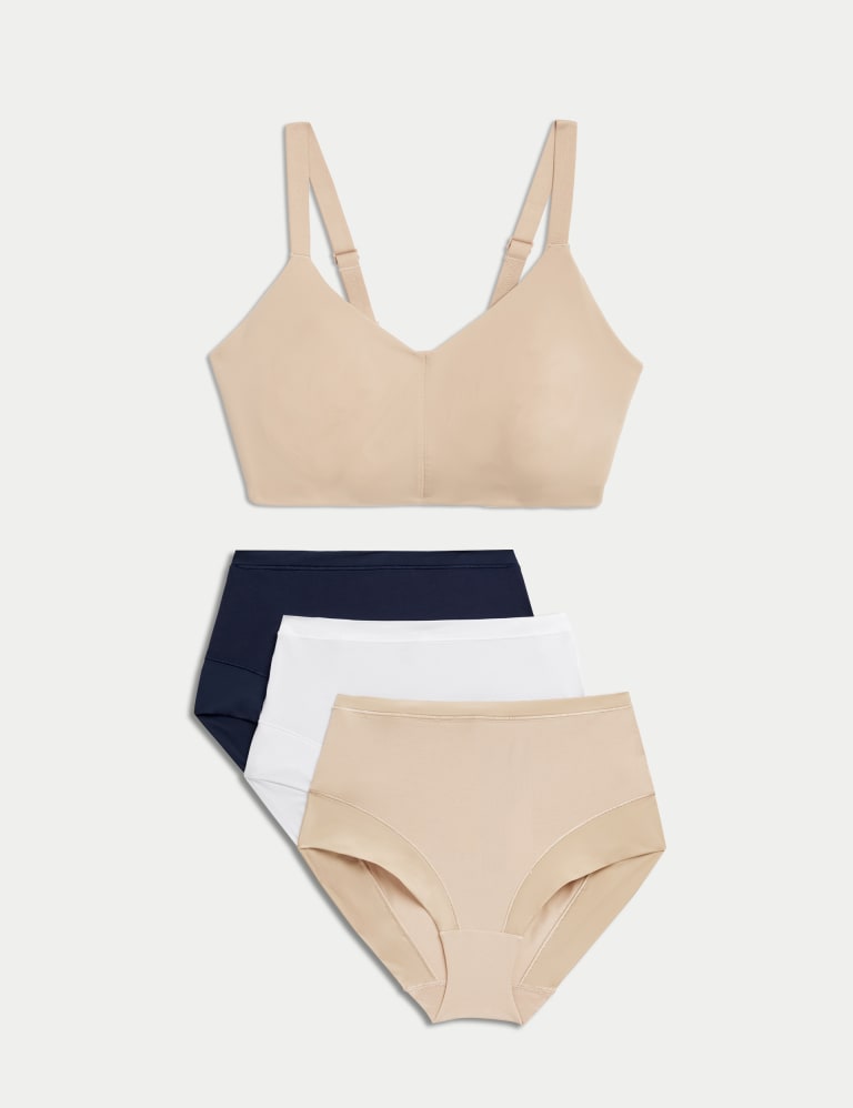 Flexifit™ Non-Wired Full Cup Bra Set F-H 2 of 6