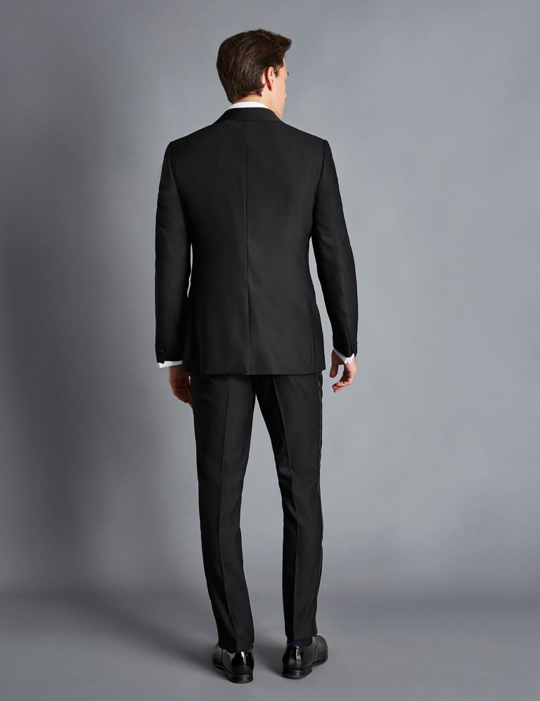 Slim Fit Pure Wool Tuxedo Suit 2 of 5