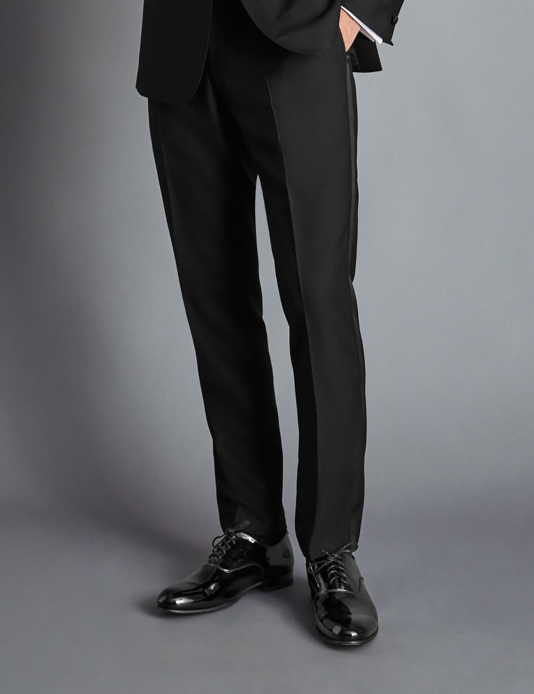 Slim Fit Pure Wool Tuxedo Suit 3 of 5