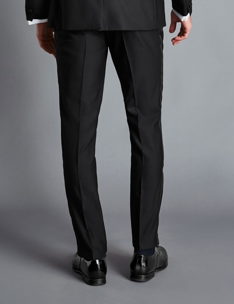Slim Fit Pure Wool Tuxedo Suit 4 of 5