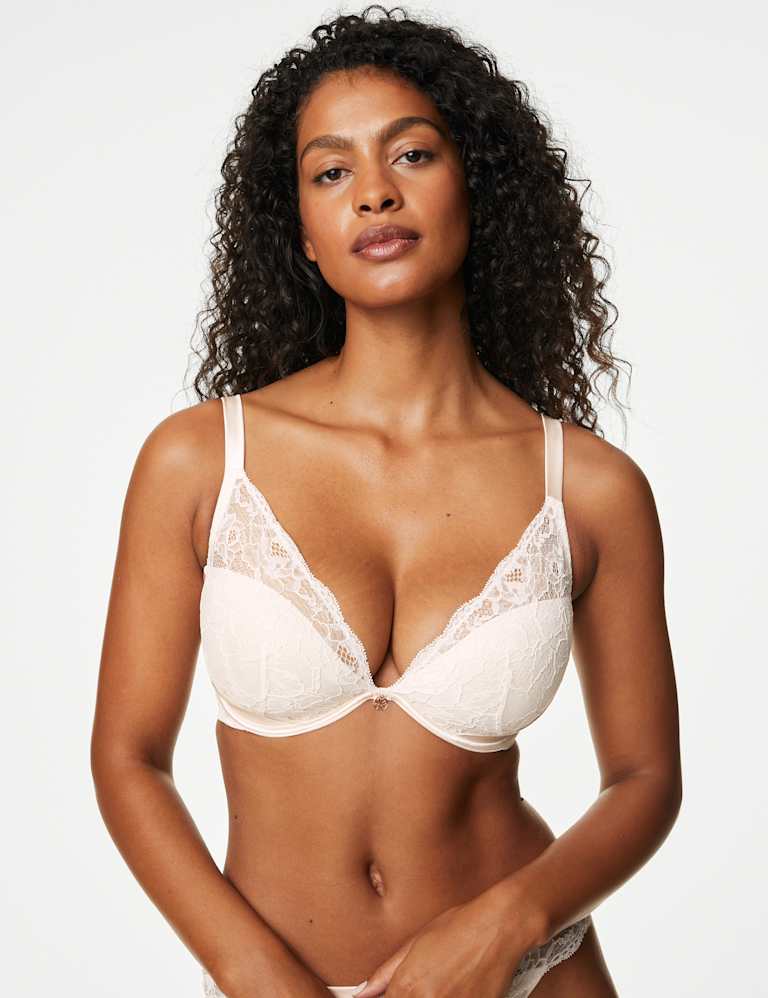 Silk Beau Wired Plunge Bra Set F-H 3 of 6