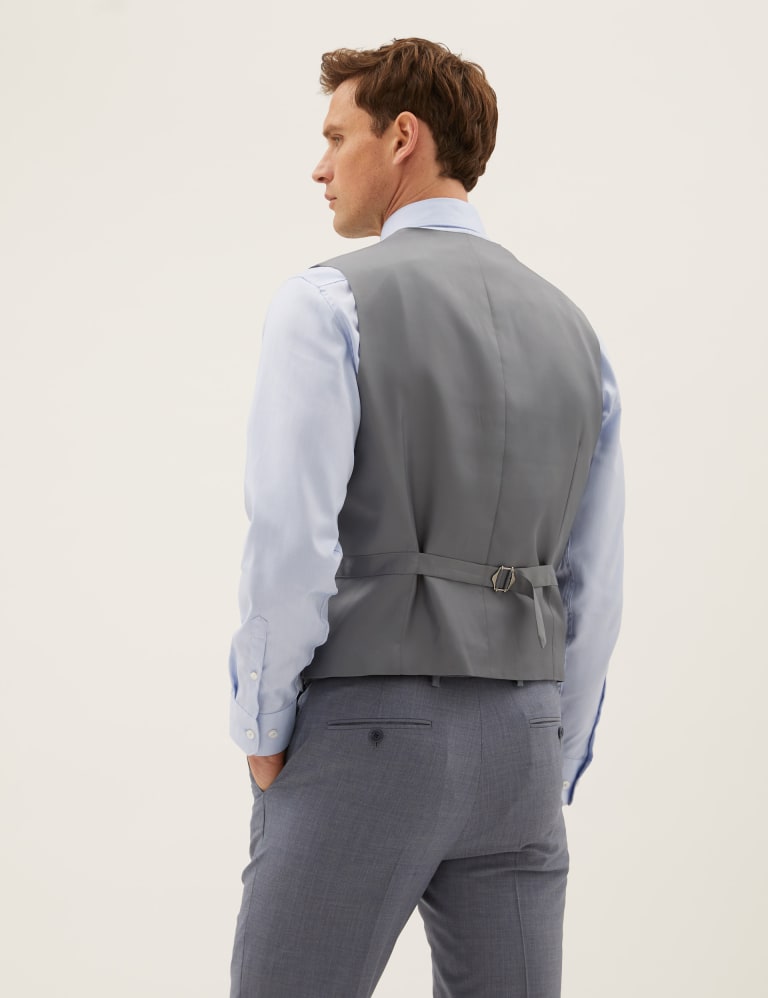 The Ultimate Blue Tailored Fit 3 Piece Suit 3 of 8