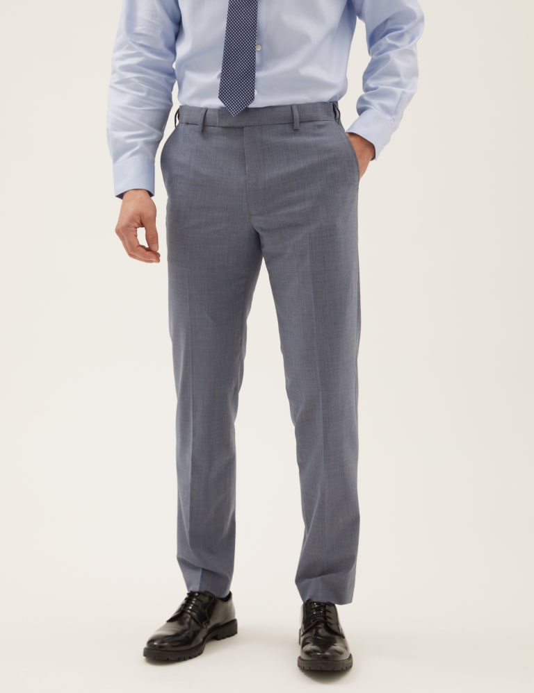 The Ultimate Blue Tailored Fit 3 Piece Suit 5 of 8
