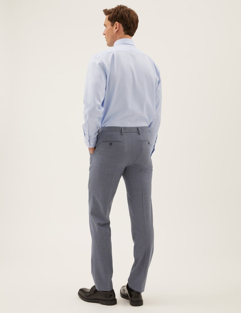 The Ultimate Blue Tailored Fit 3 Piece Suit 6 of 8