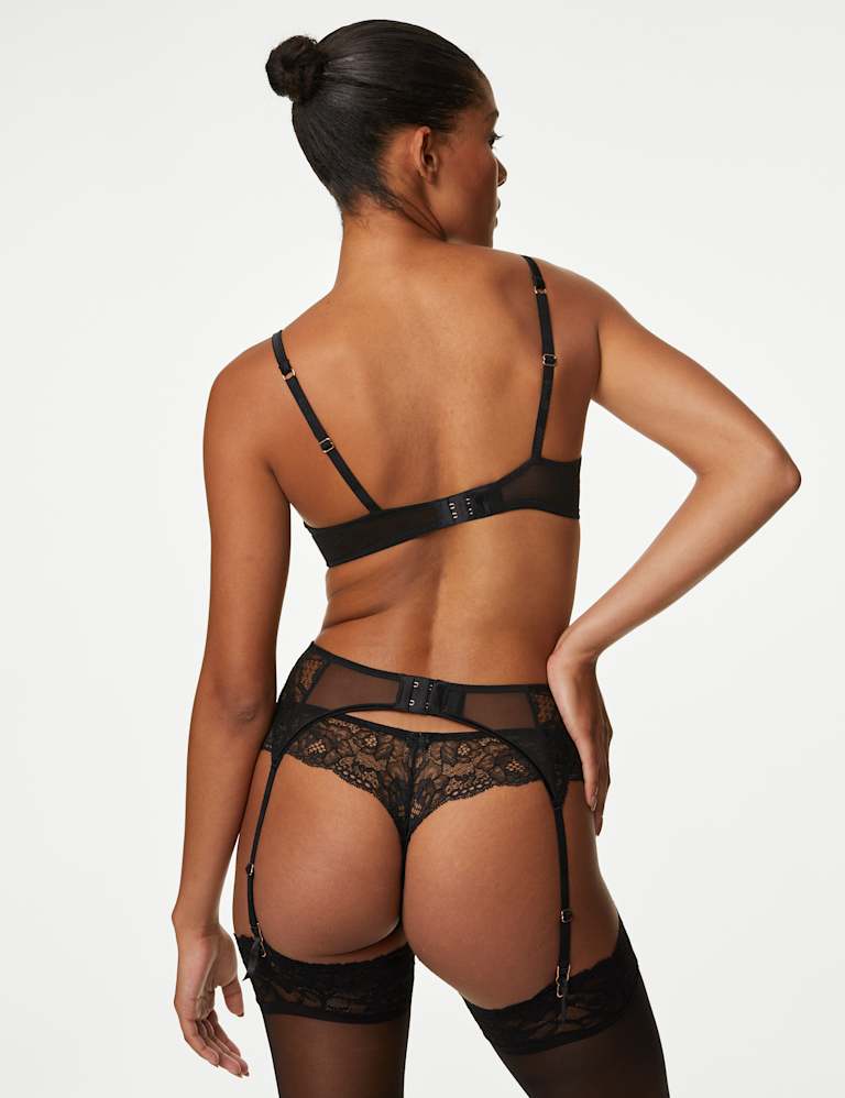 Silk & Lace Suspenders Set 6 of 7