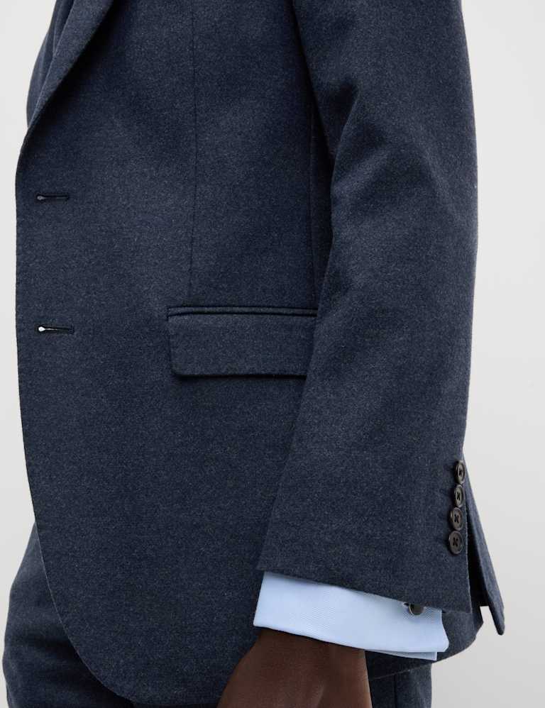 2 Piece Tailored Fit Wool Rich Tweed Suit 5 of 6