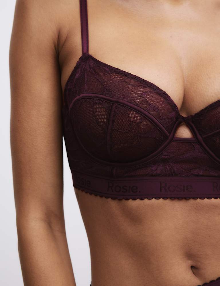 LaceWear Wired Longline Balcony Bra Set A-E 3 of 6