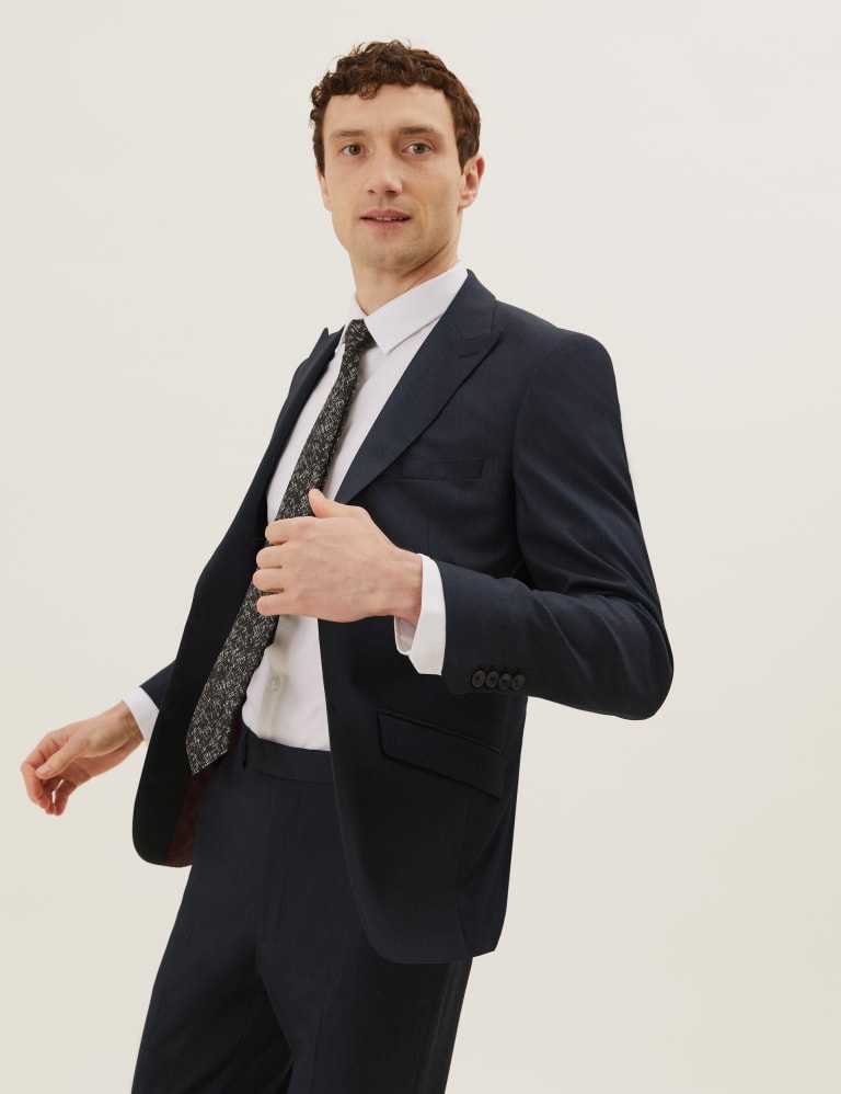 Tailored Fit Stretch Suit 2 of 8