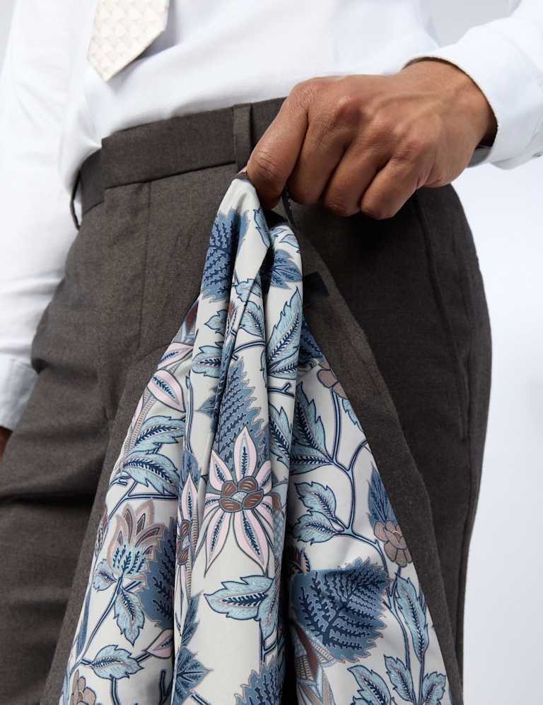 Slim Fit Wool Rich Flannel Suit 7 of 7