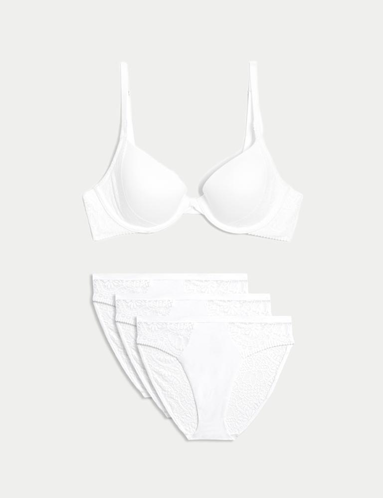 Body Soft™ Wired Plunge T-Shirt Bra Set A-E 2 of 6