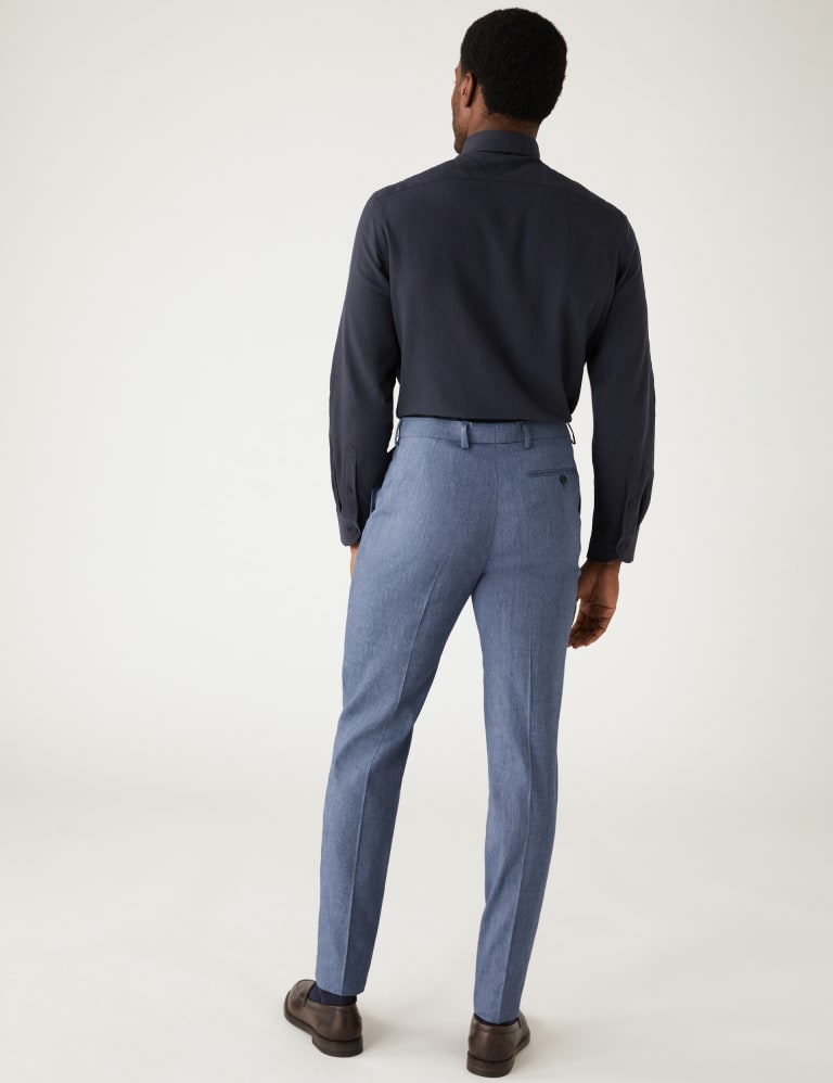 Tailored Fit Italian Linen Miracle™ Suit 6 of 6