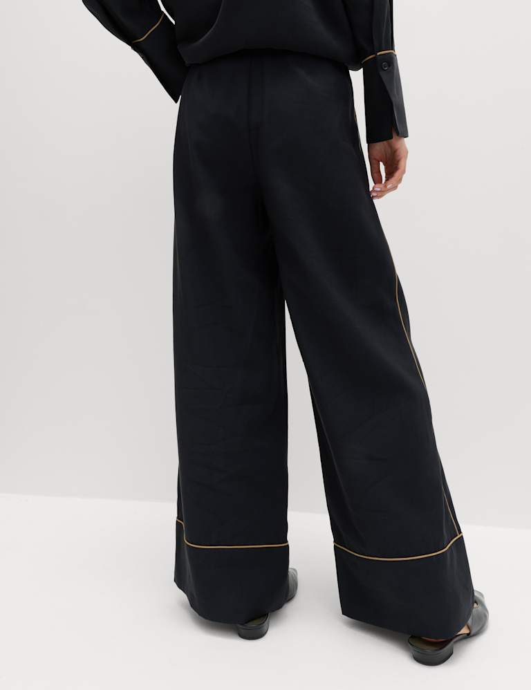 Shirt & Wide Leg Trousers Set 6 of 6